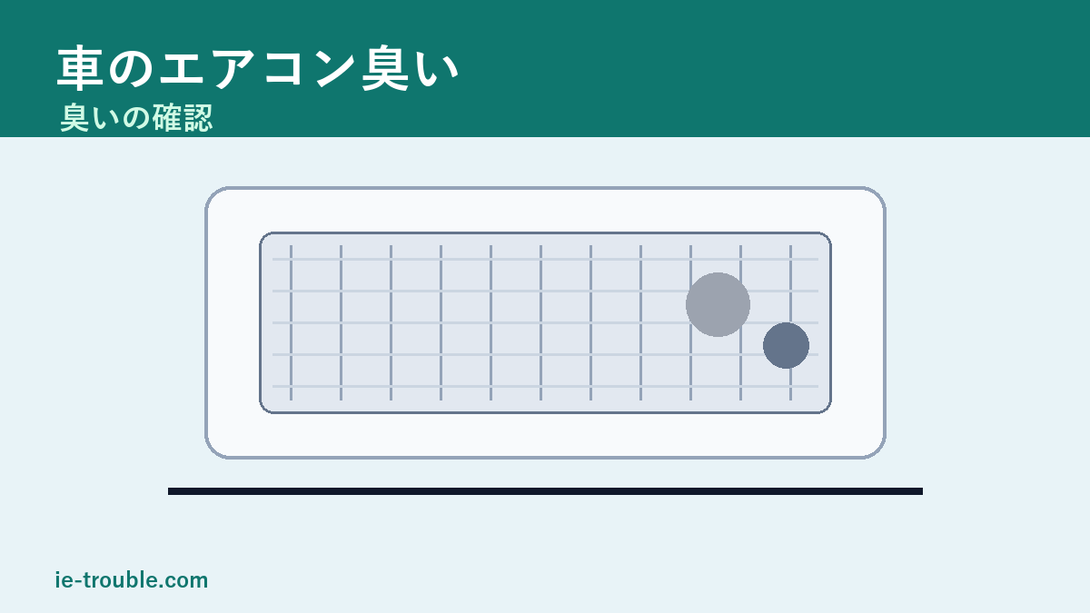 車のエアコン臭い原因は？フィルター・吹き出し口・カビ臭の確認の本文画像2