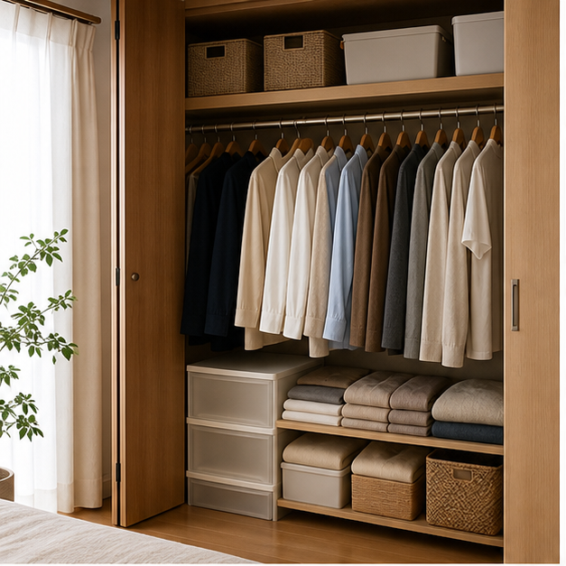 衣類のカビを防ぐ収納方法｜服をしまう前の乾燥・間隔・除湿のコツ