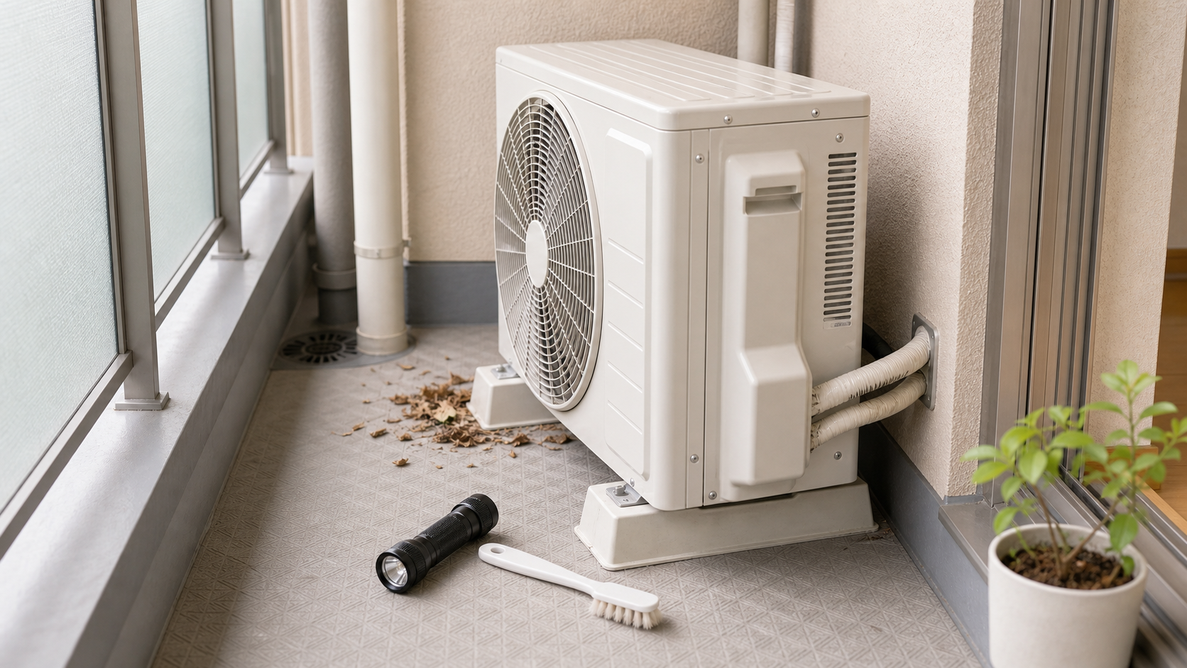 室外機掃除はどこまで自分でできる？安全な手順とやってはいけない注意点の本文画像1