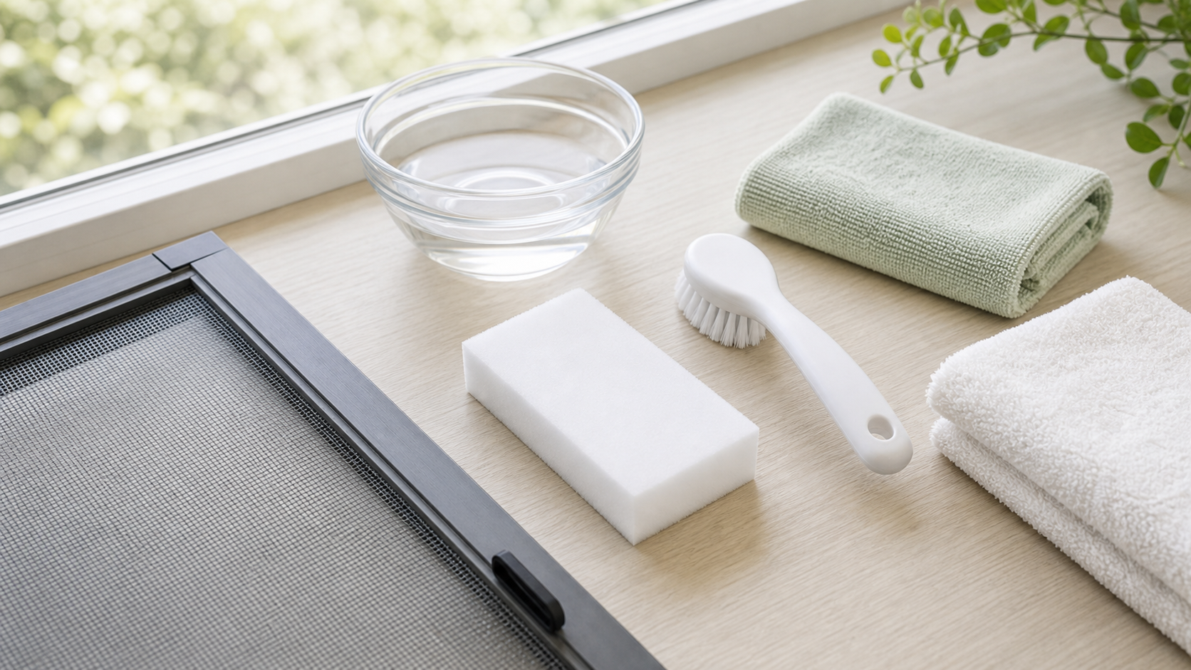 網戸掃除にメラミンスポンジは使える?汚れの落とし方と傷を防ぐ注意点の本文画像2