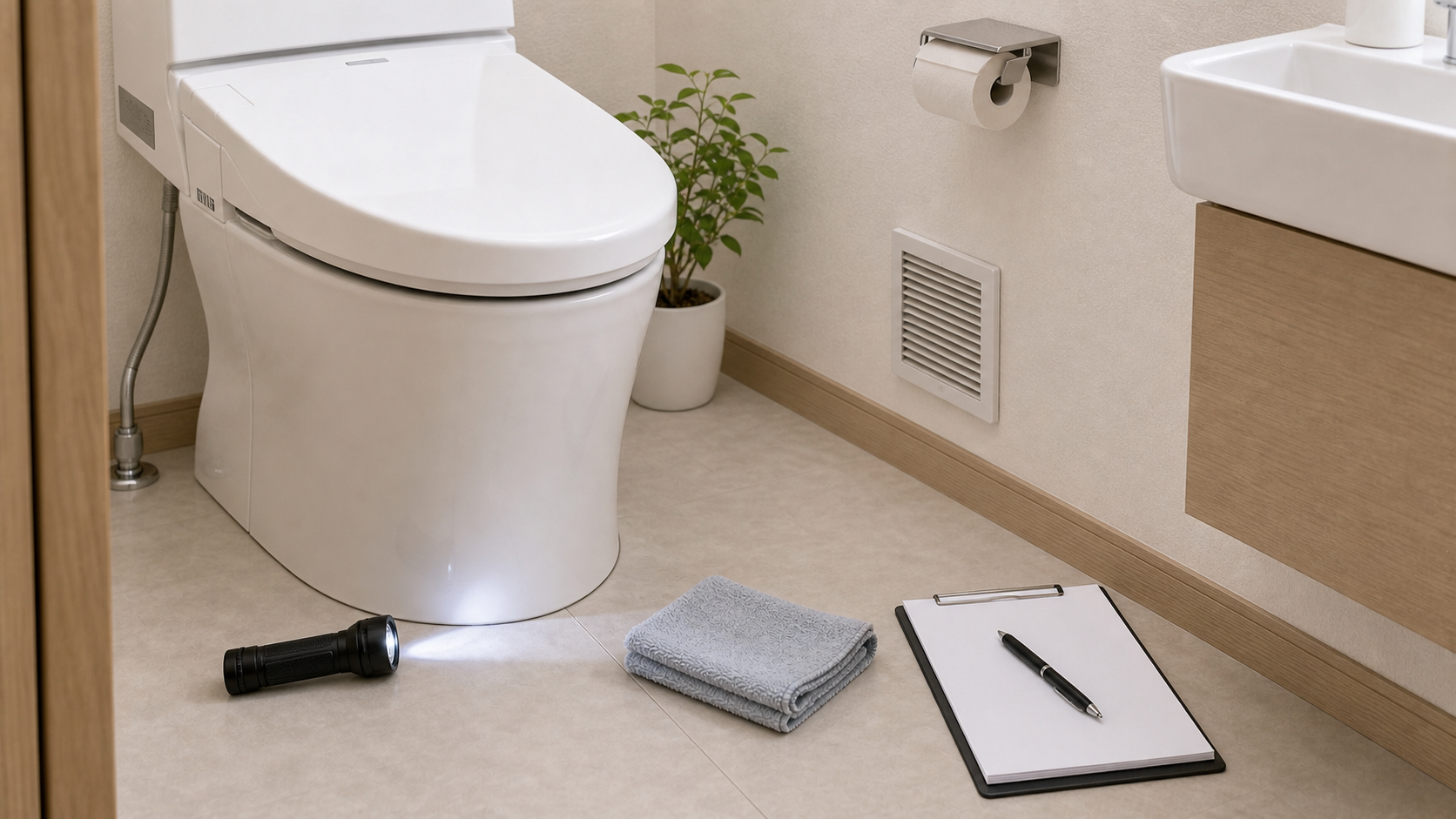 トイレが臭い原因はどこ？掃除してもにおう場所の確認と対策の本文画像1