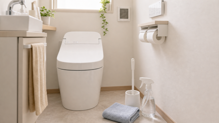 トイレが臭い原因はどこ？掃除してもにおう場所の確認と対策